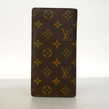 Louis Vuitton Wallet Monogram Portefeuille Brazza Brown — view 8