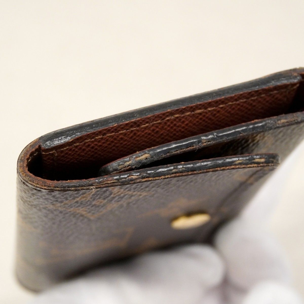 Louis Vuitton Key Case Monogram Multicles 6 Brown Key Holder — view 6