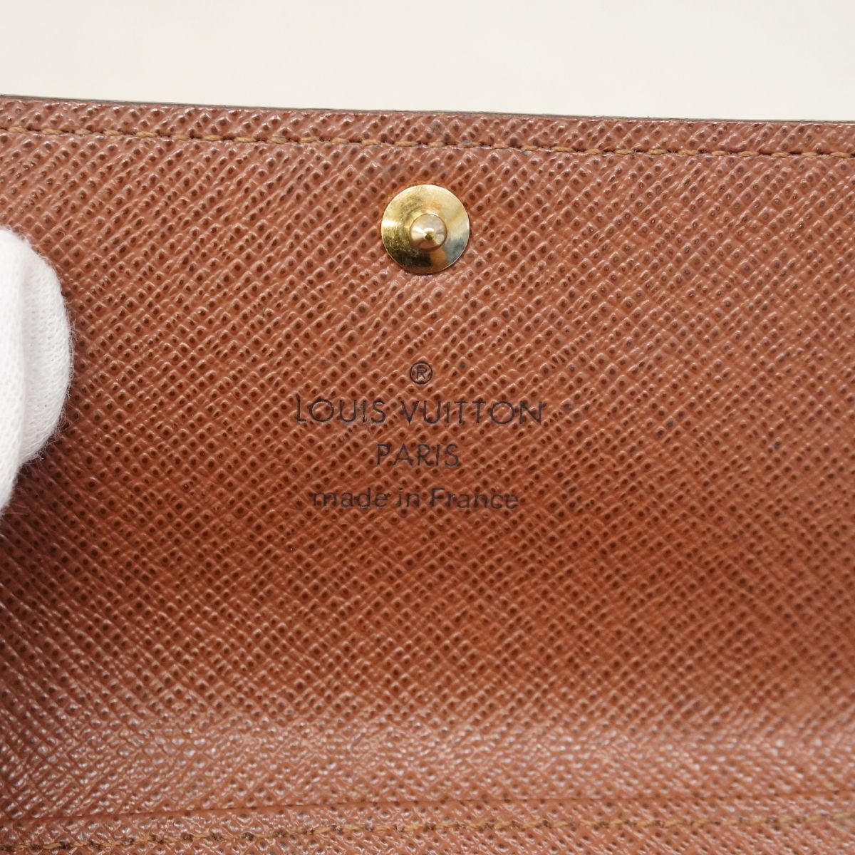 Louis Vuitton Key Case Monogram Multicles 6 Brown Key Holder — view 5