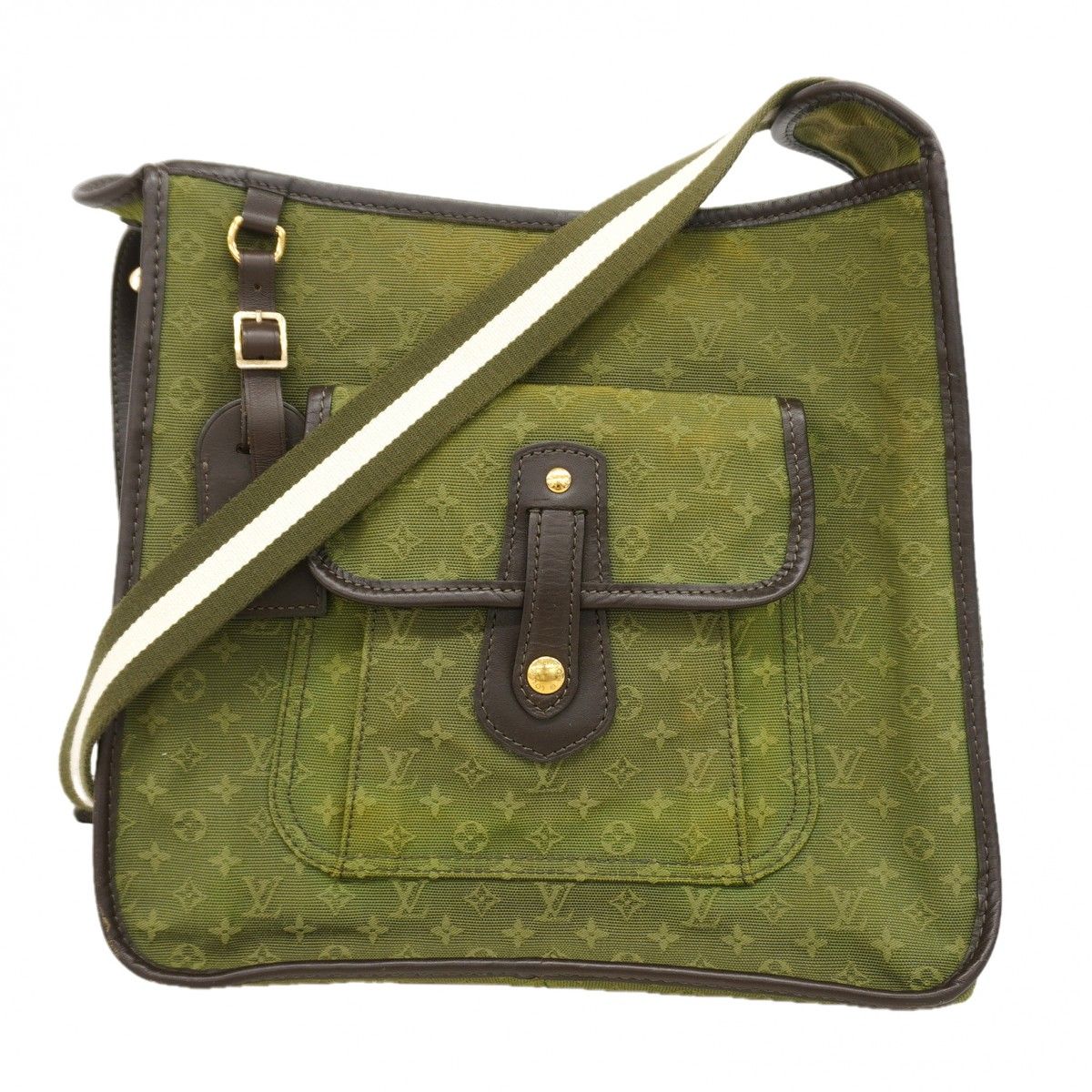 Louis Vuitton Shoulder Bag Monogram Mini Besace Marie Kate Khaki