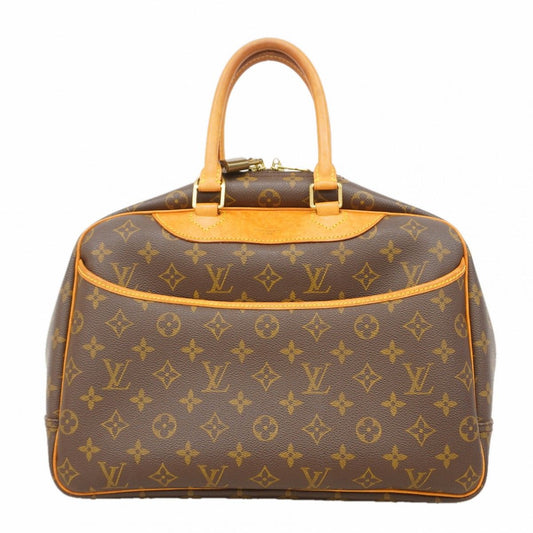 Louis Vuitton Handbag Monogram Deauville Brown