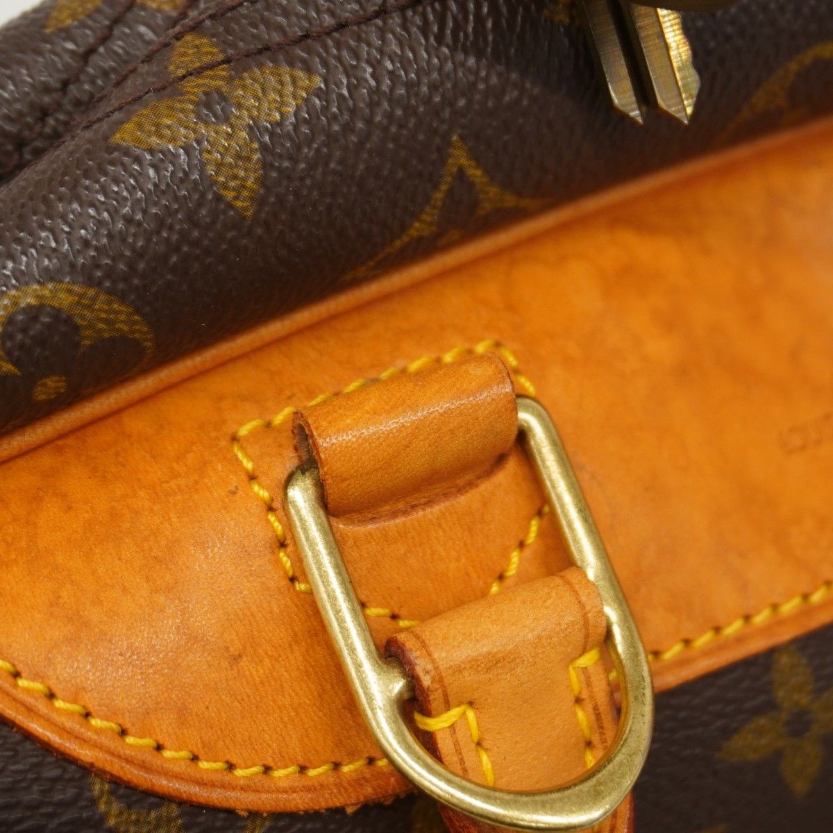 Louis Vuitton Handbag Monogram Deauville Brown — view 7