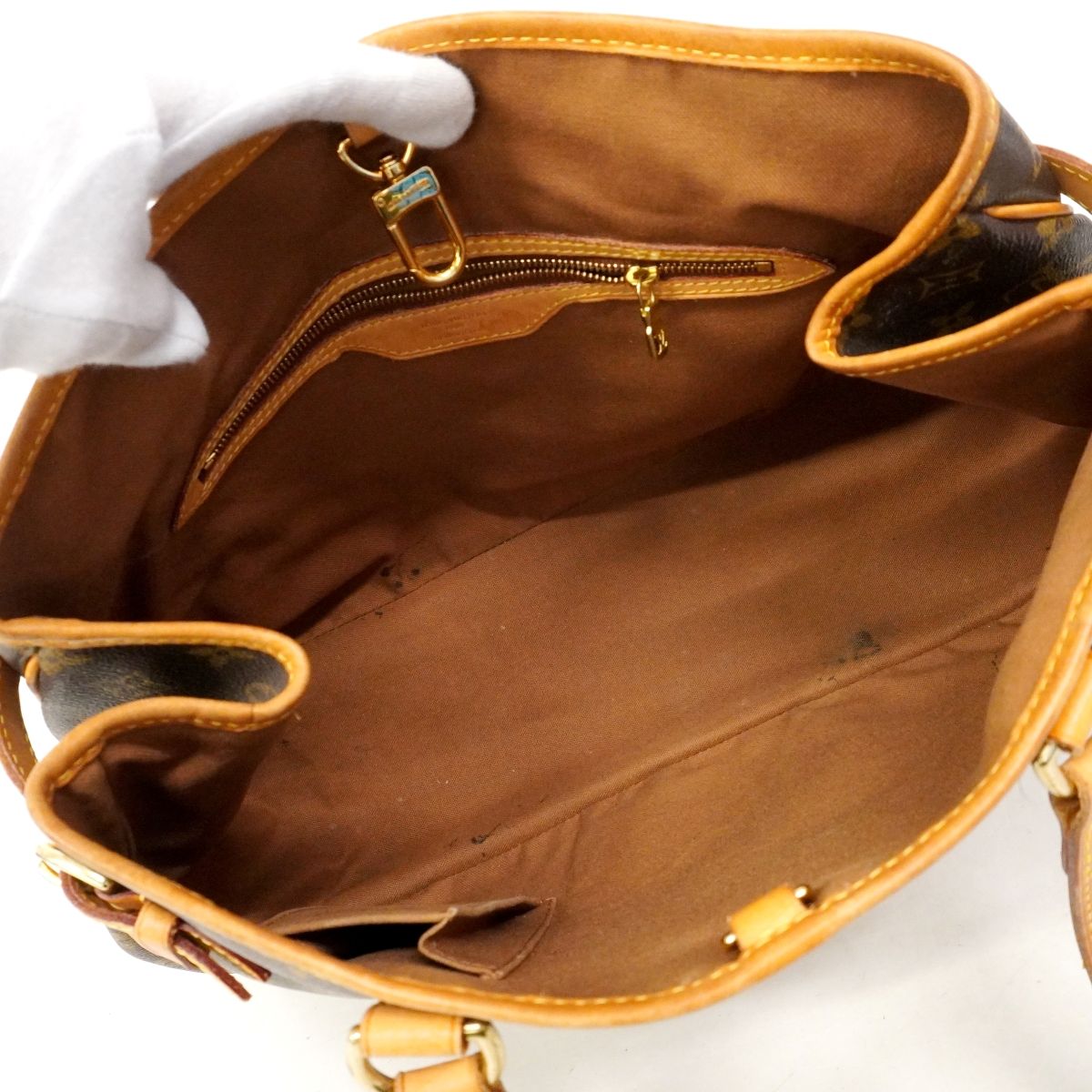 Louis Vuitton Tote Monogram Batignolles Oriental Brown — view 4