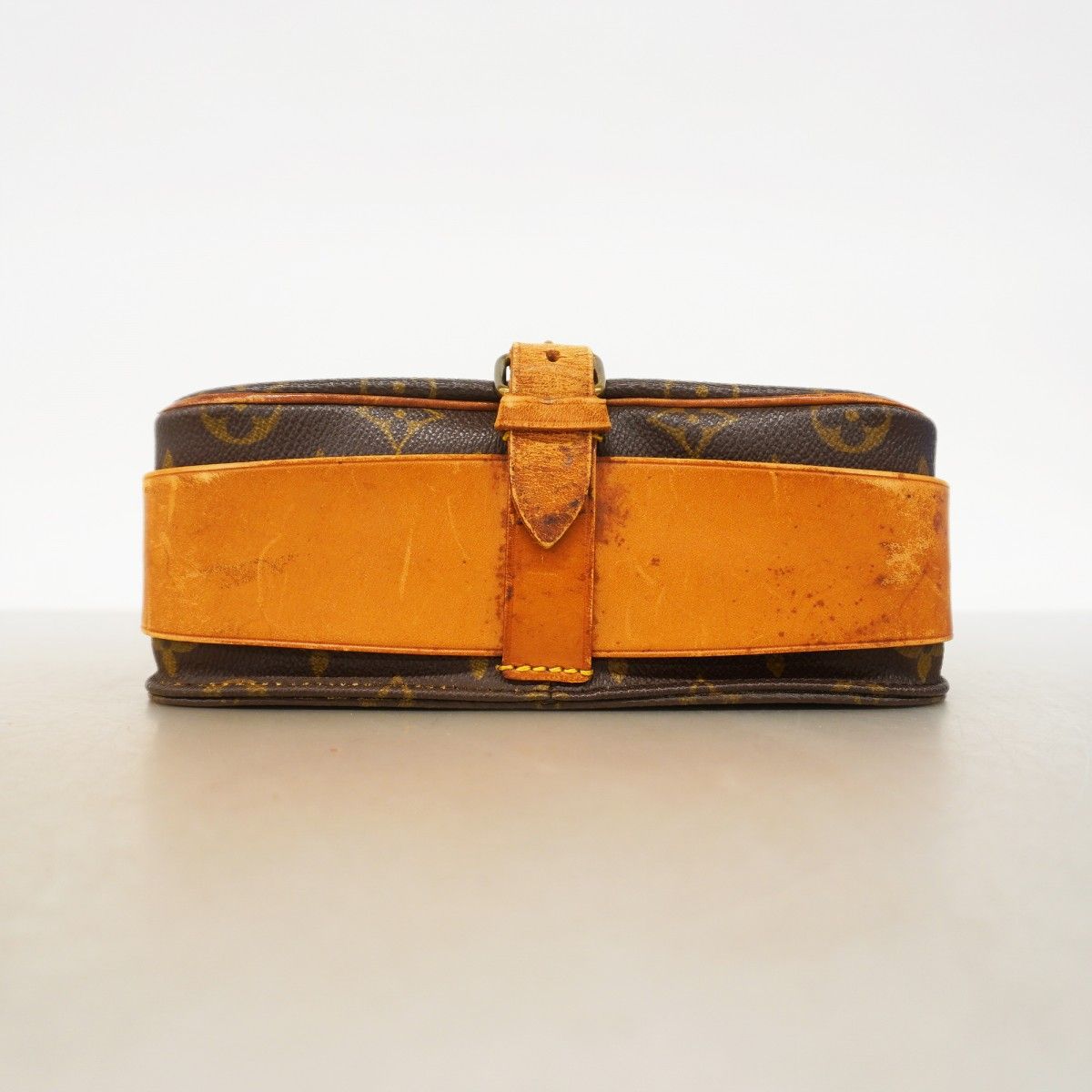 Louis Vuitton Shoulder Bag Monogram Cartouchiere MM Brown — view 3