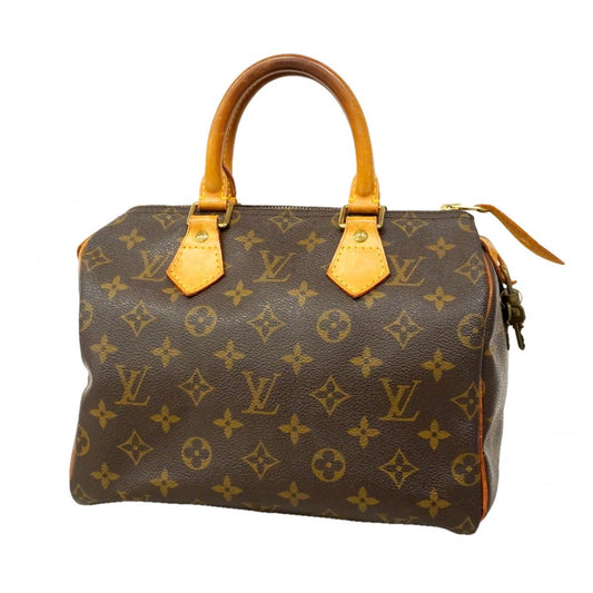 Louis Vuitton Handbag Monogram Speedy 25 Brown