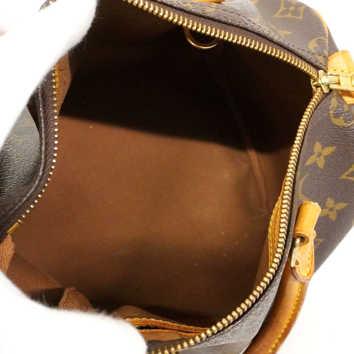 Louis Vuitton Handbag Monogram Speedy 25 Brown — view 4