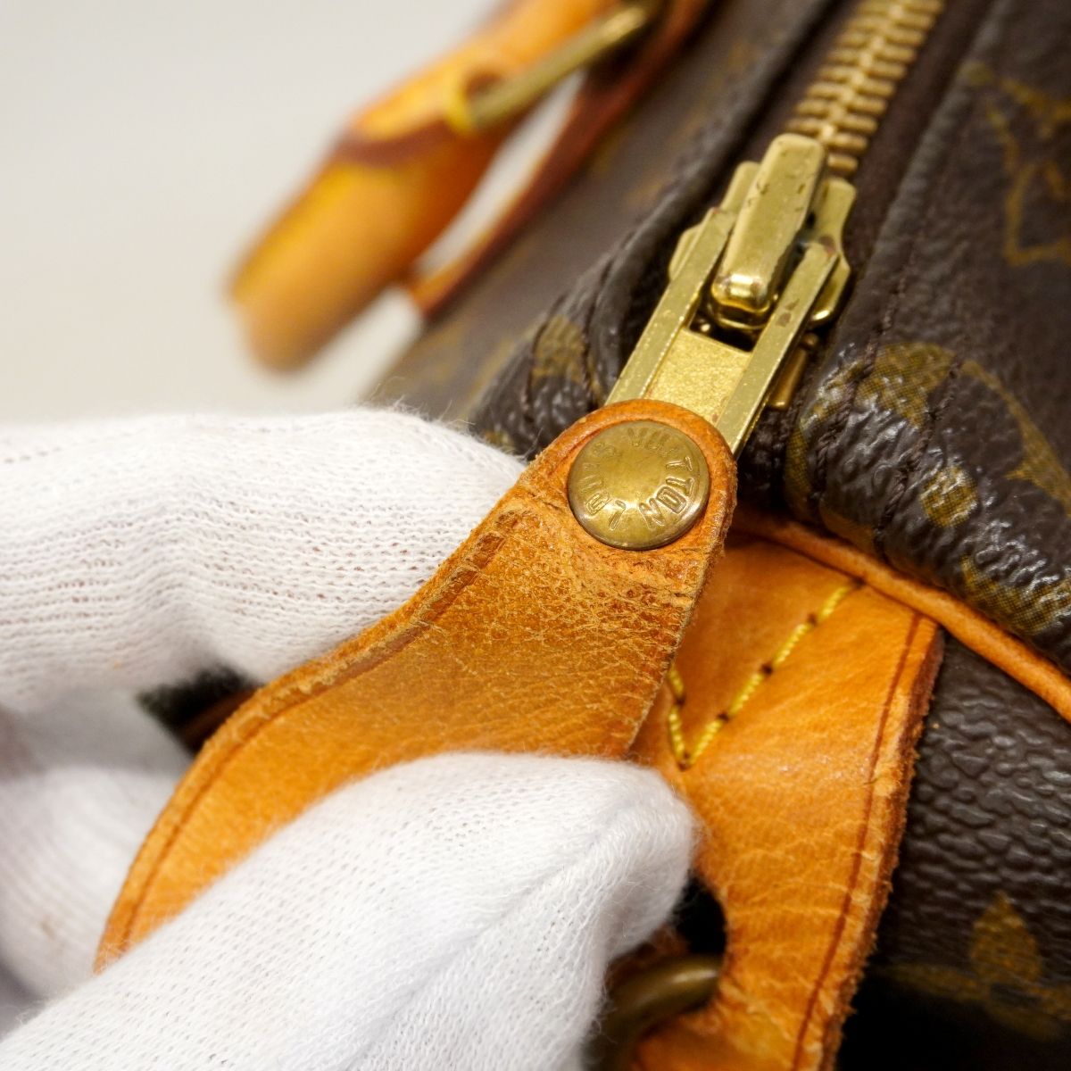 Louis Vuitton Handbag Monogram Speedy 25 Brown — view 9