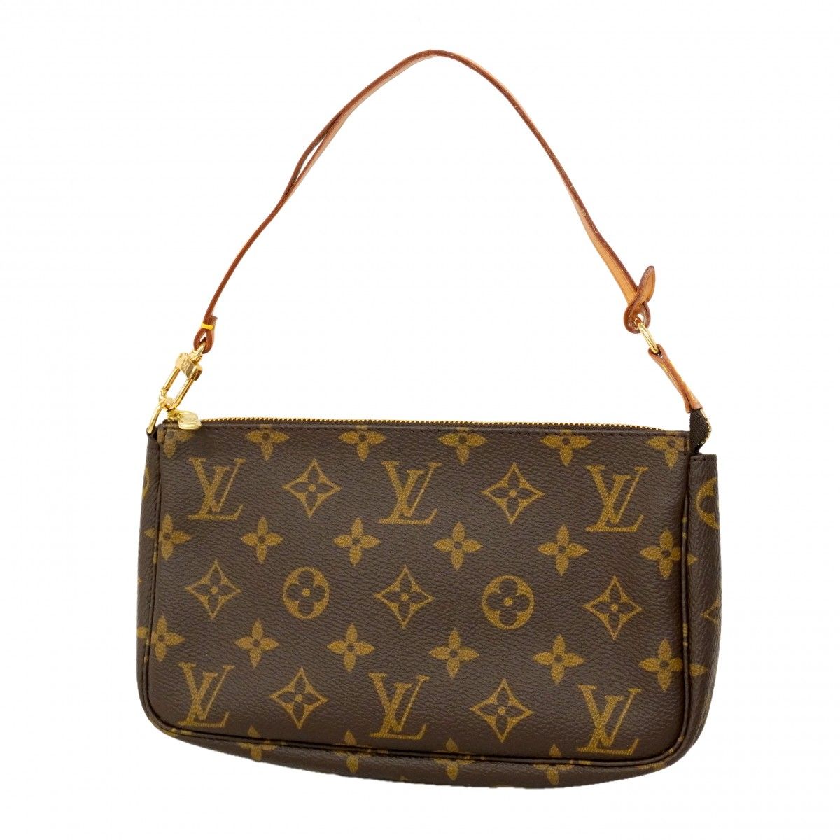 Louis Vuitton Pouch Monogram Pochette Brown