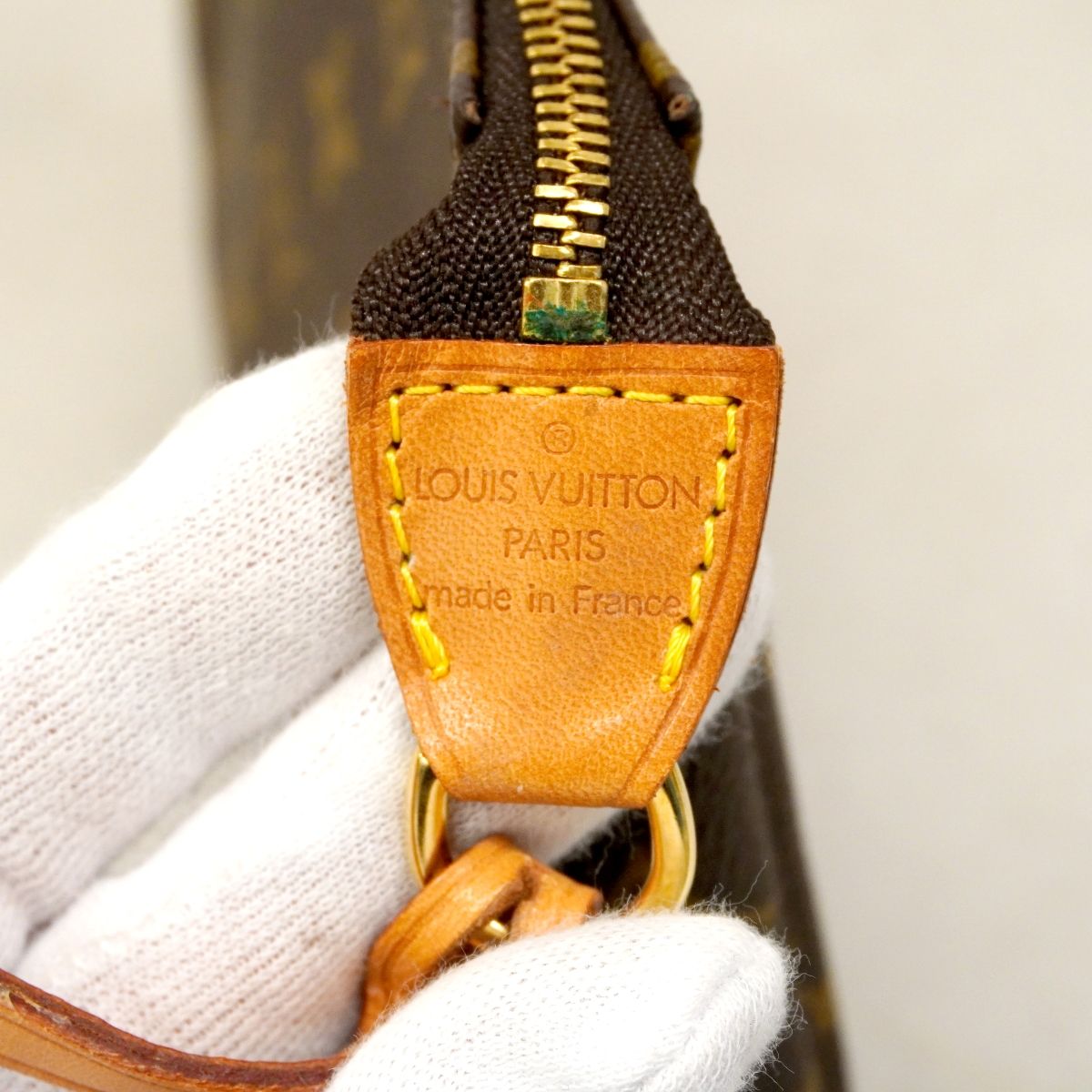 Louis Vuitton Pouch Monogram Pochette Brown — view 5