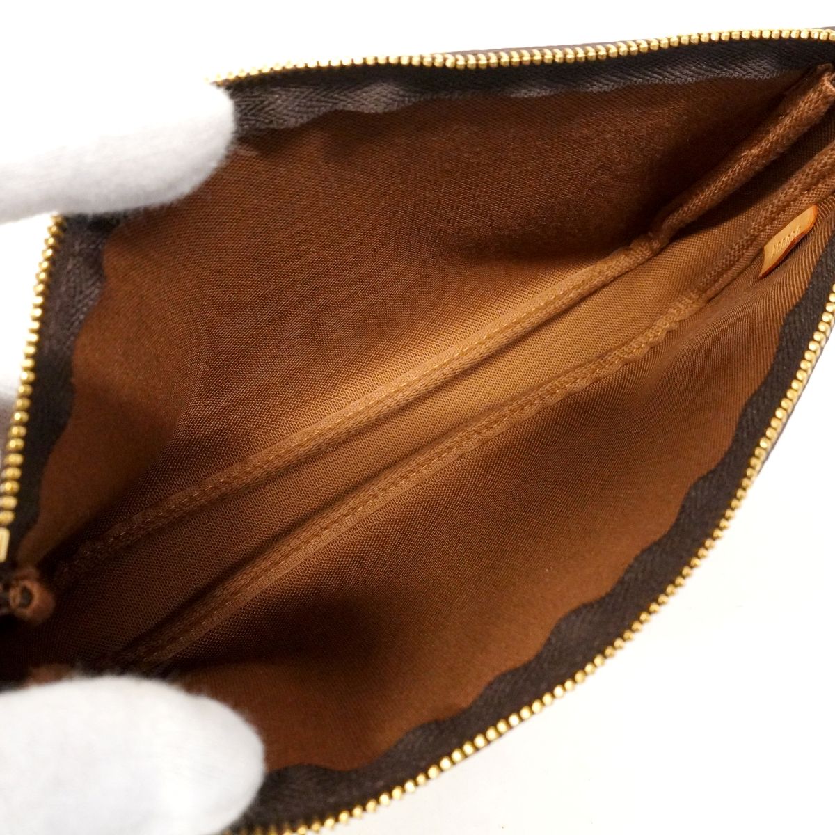 Louis Vuitton Pouch Monogram Pochette Brown — view 4