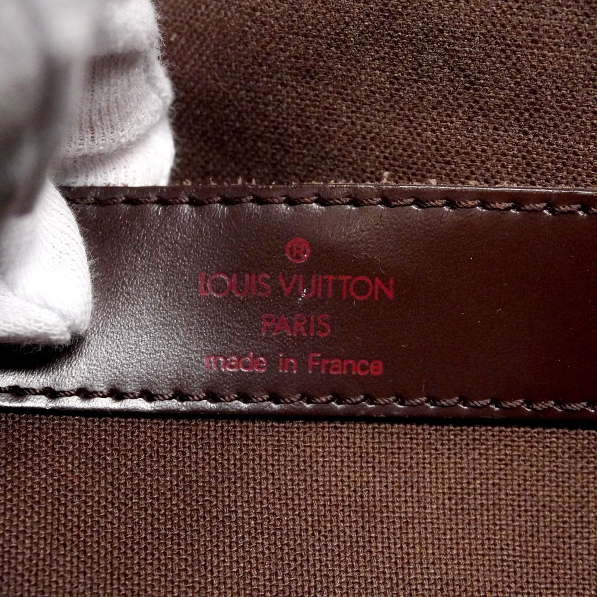 Louis Vuitton Shoulder Bag Damier Naviglio Ebene — view 5