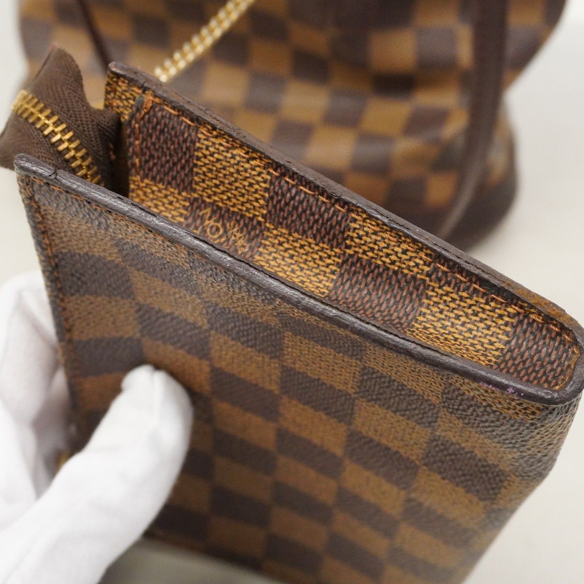 Louis Vuitton Tote Damier Marais Ebene — view 8