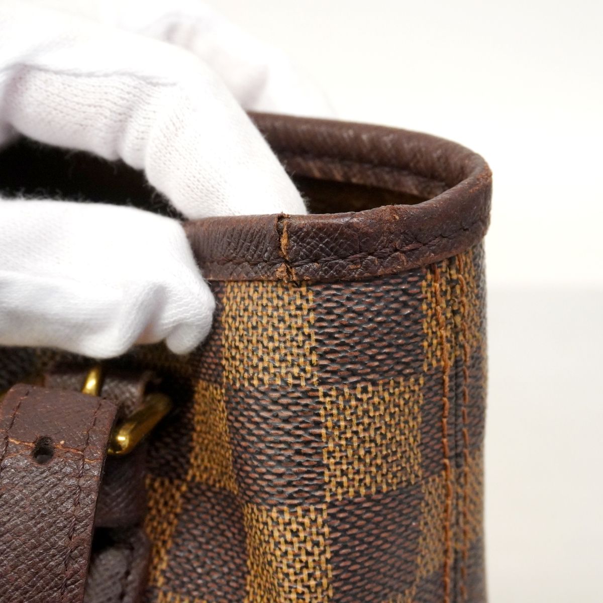 Louis Vuitton Tote Damier Marais Ebene — view 6