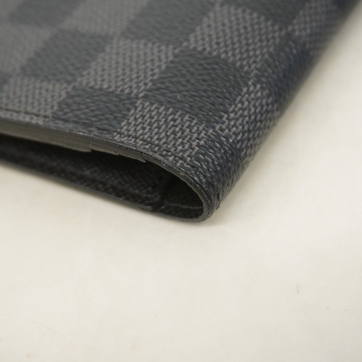 Louis Vuitton Wallet Damier Graphite Portefeuille Brazza Black — view 6