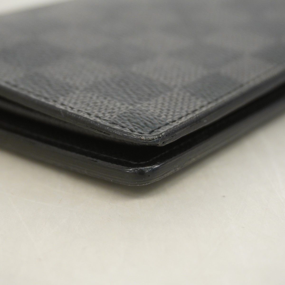 Louis Vuitton Wallet Damier Graphite Portefeuille Brazza Black — view 5