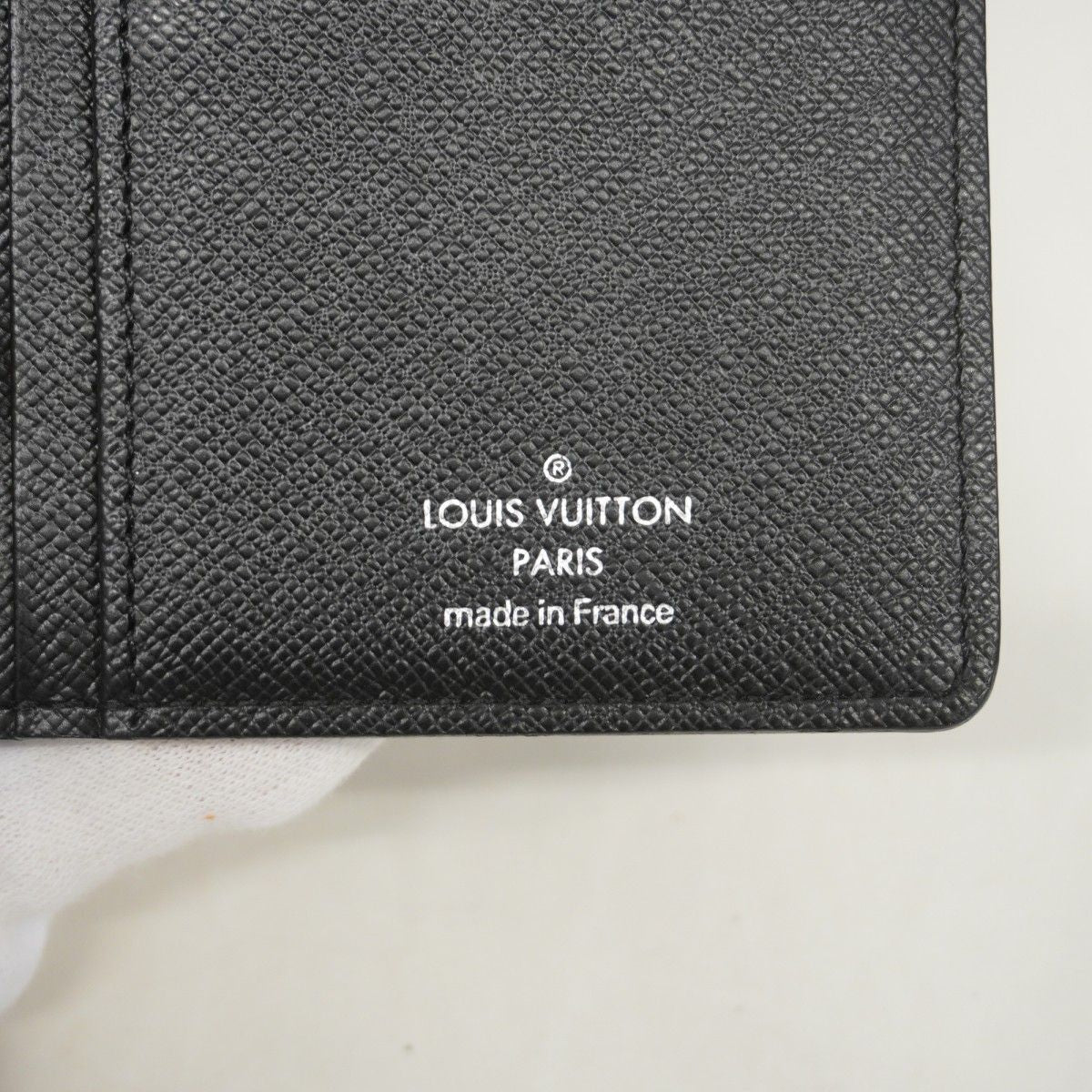 Louis Vuitton Wallet Damier Graphite Portefeuille Brazza Black — view 4