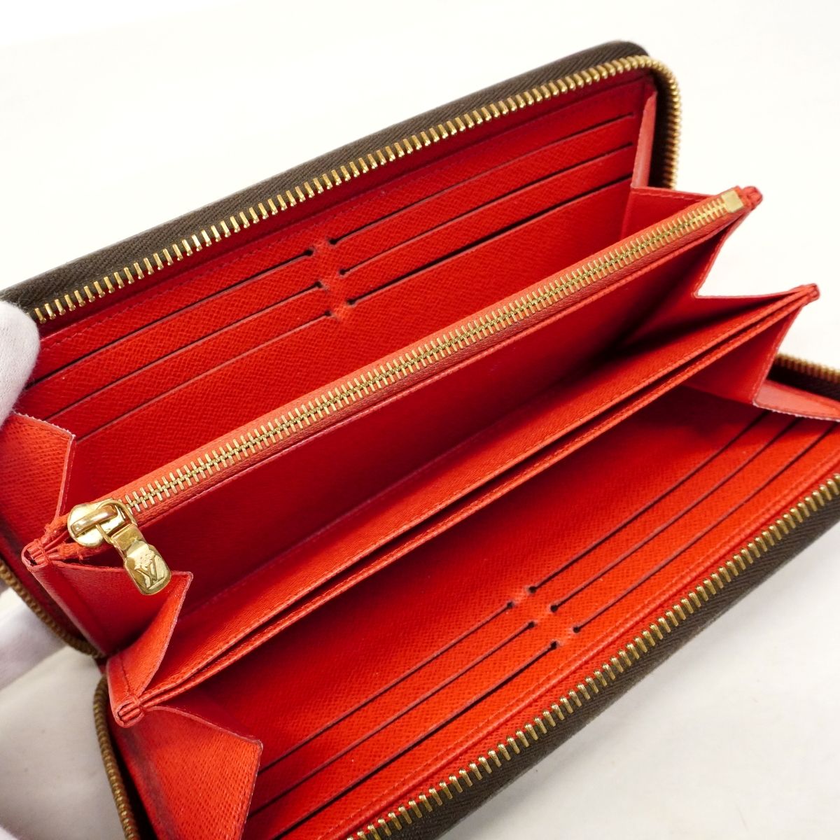 Louis Vuitton Wallet Monogram Zippy Coquelicot — view 4