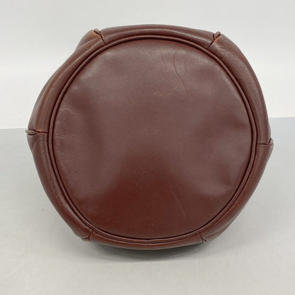 Cartier Shoulder Bag Must Leather Bordeaux Gold — view 3
