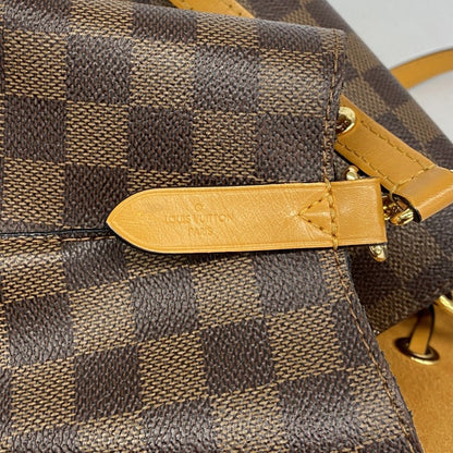 Louis Vuitton Shoulder Bag Damier Neo Noe Ebene Saffron — view 5
