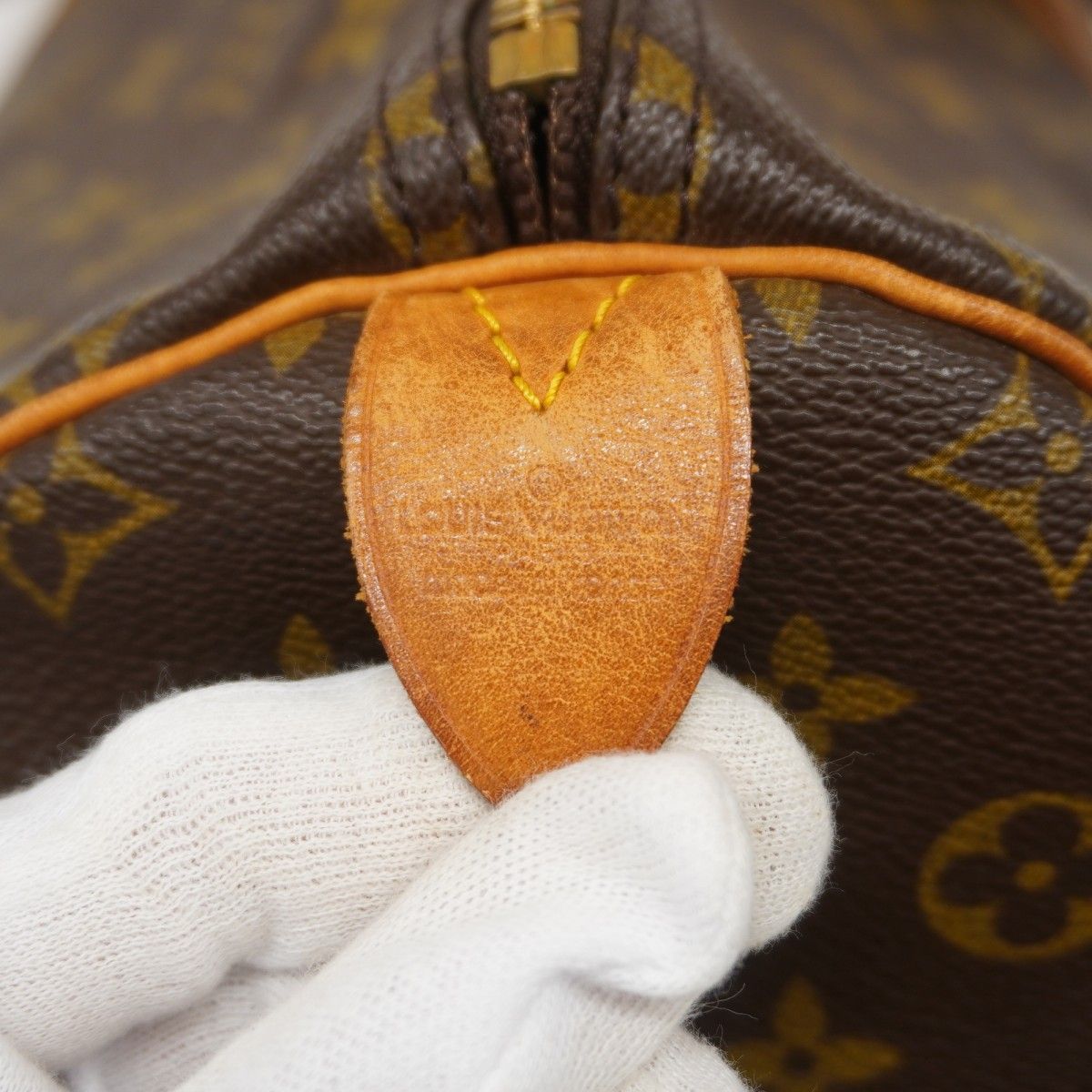 Louis Vuitton Boston Bag Monogram Keepall 55 Brown — view 5