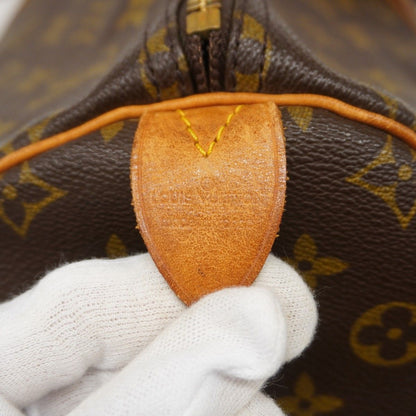 Louis Vuitton Boston Bag Monogram Keepall 55 Brown — view 5