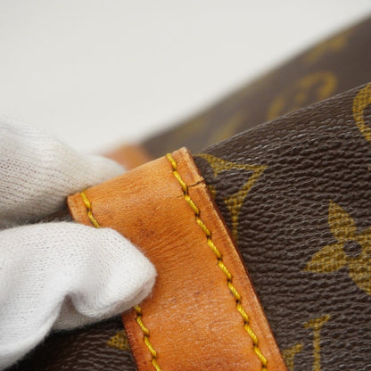 Louis Vuitton Boston Bag Monogram Keepall 55 Brown — view 6