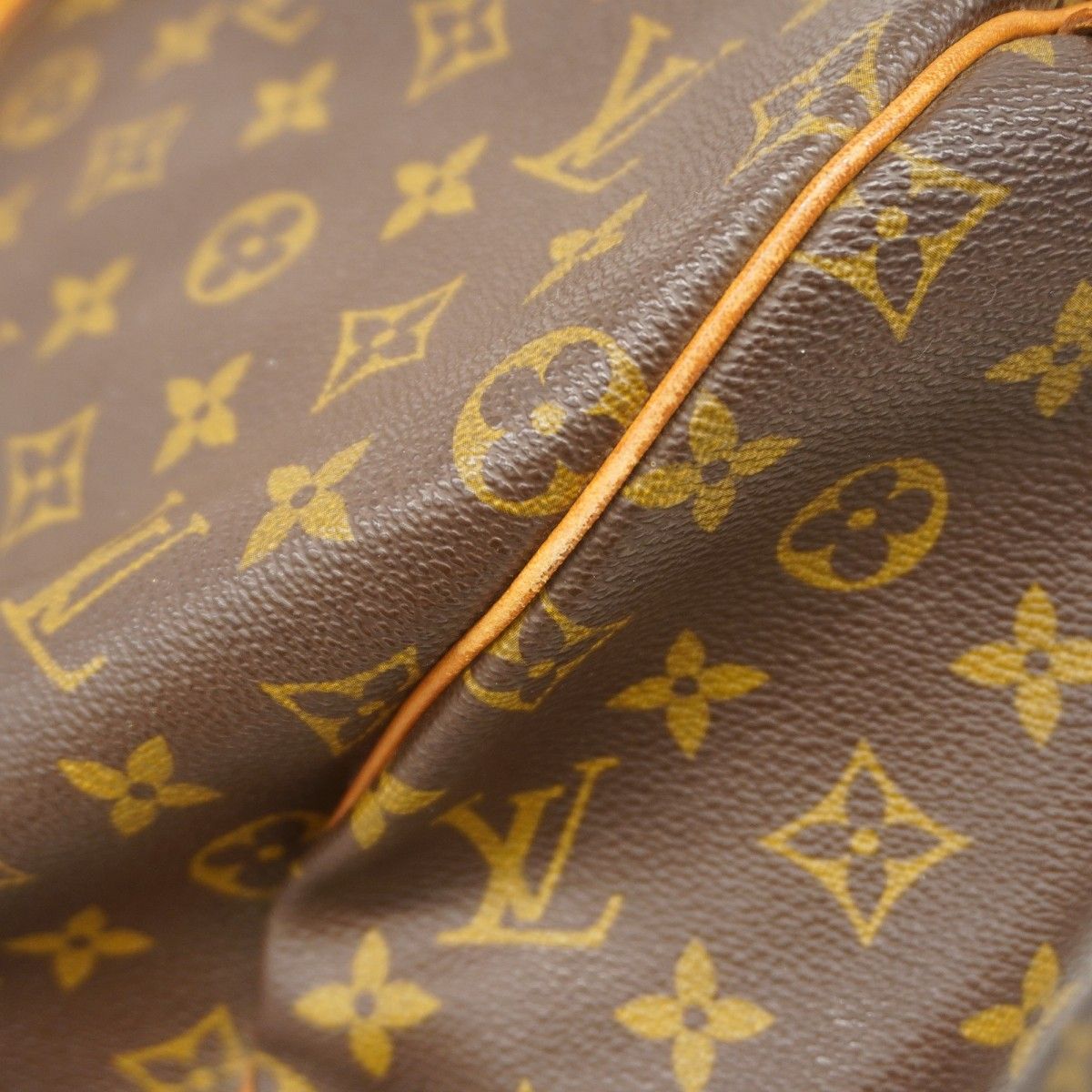 Louis Vuitton Boston Bag Monogram Keepall 55 Brown — view 8