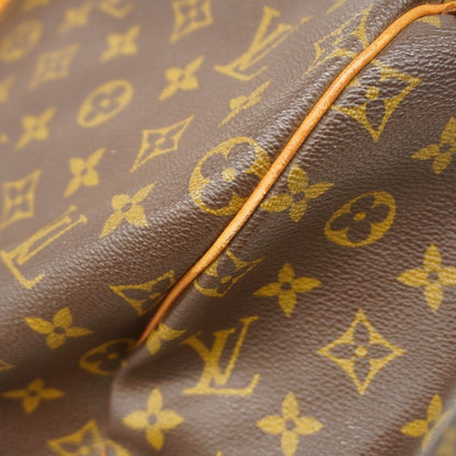 Louis Vuitton Boston Bag Monogram Keepall 55 Brown — view 8