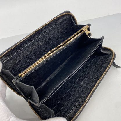 Louis Vuitton Wallet Monogram Empreinte Zippy Noir — view 3