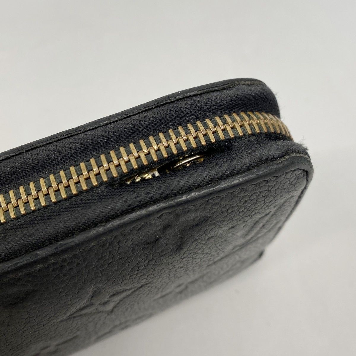 Louis Vuitton Wallet Monogram Empreinte Zippy Noir — view 5