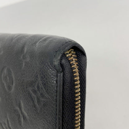 Louis Vuitton Wallet Monogram Empreinte Zippy Noir — view 6