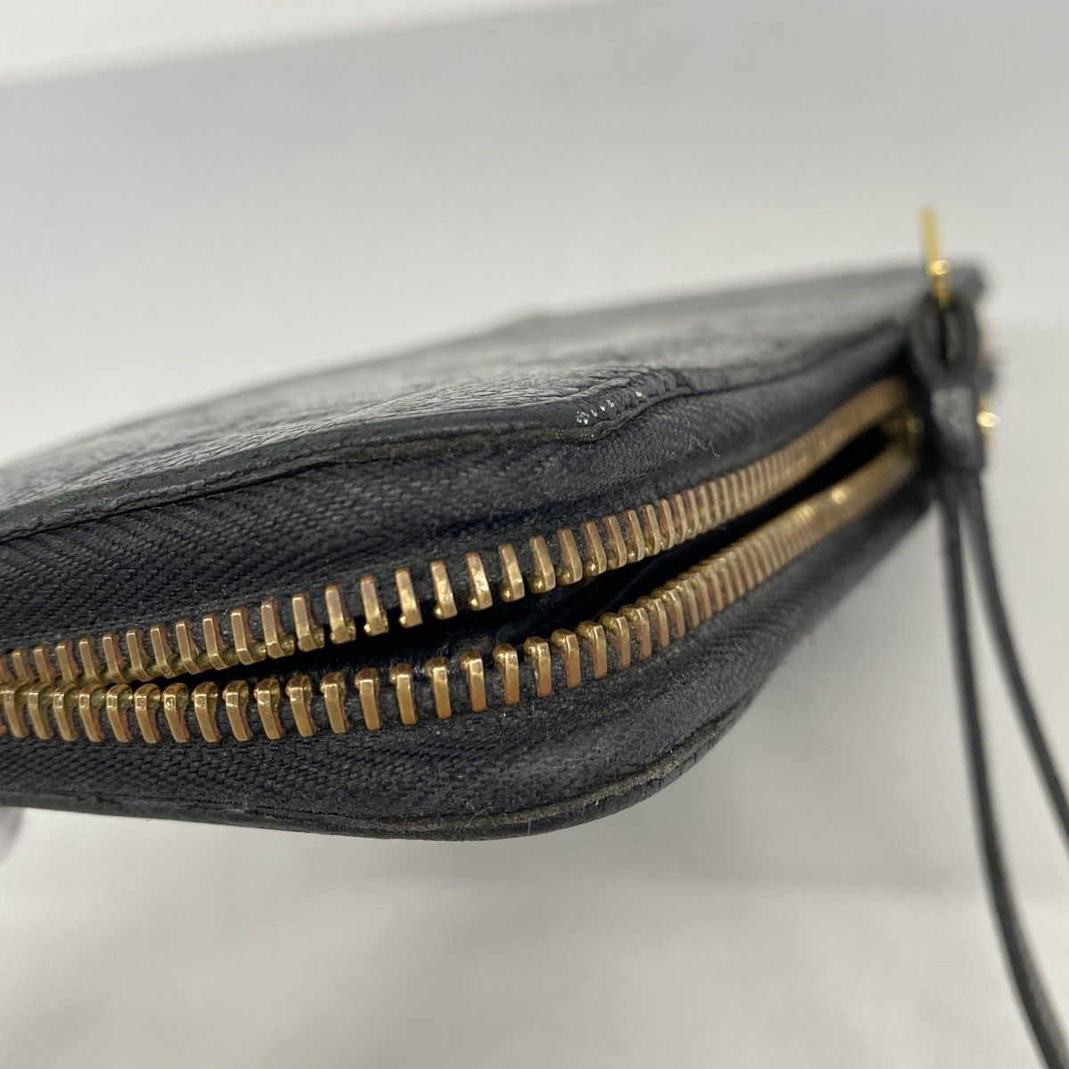 Louis Vuitton Wallet Monogram Empreinte Zippy Noir — view 7