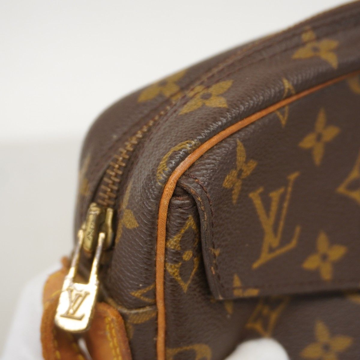 Louis Vuitton Shoulder Bag Monogram Jeune Fille MM Brown — view 9