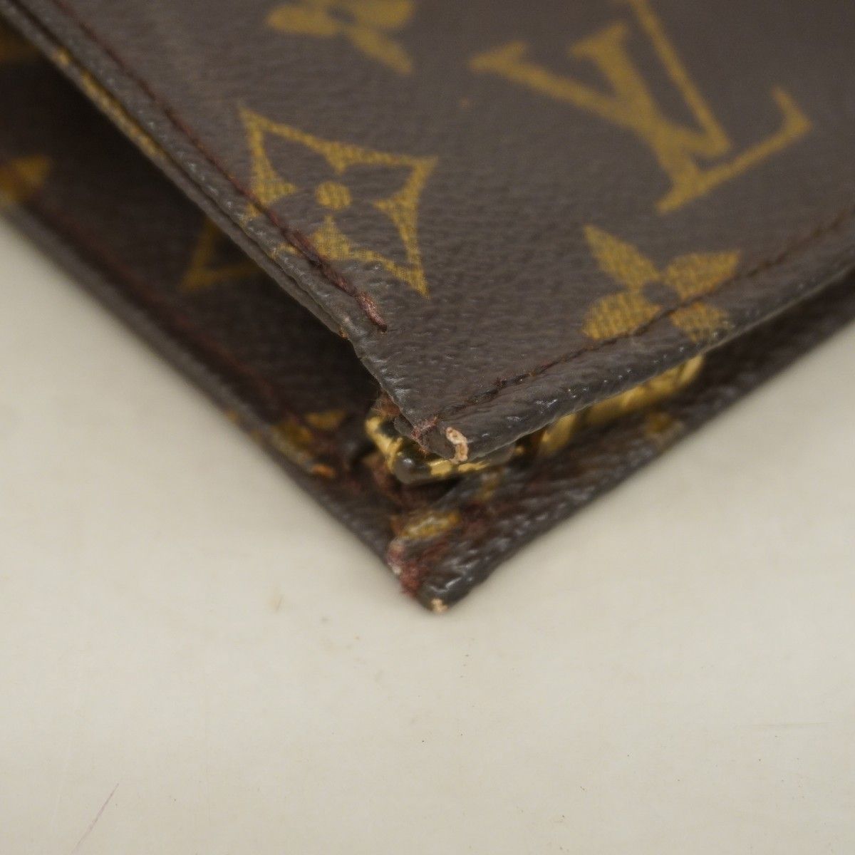 Louis Vuitton Pouch Monogram Pochette Toilette 26 Brown — view 7