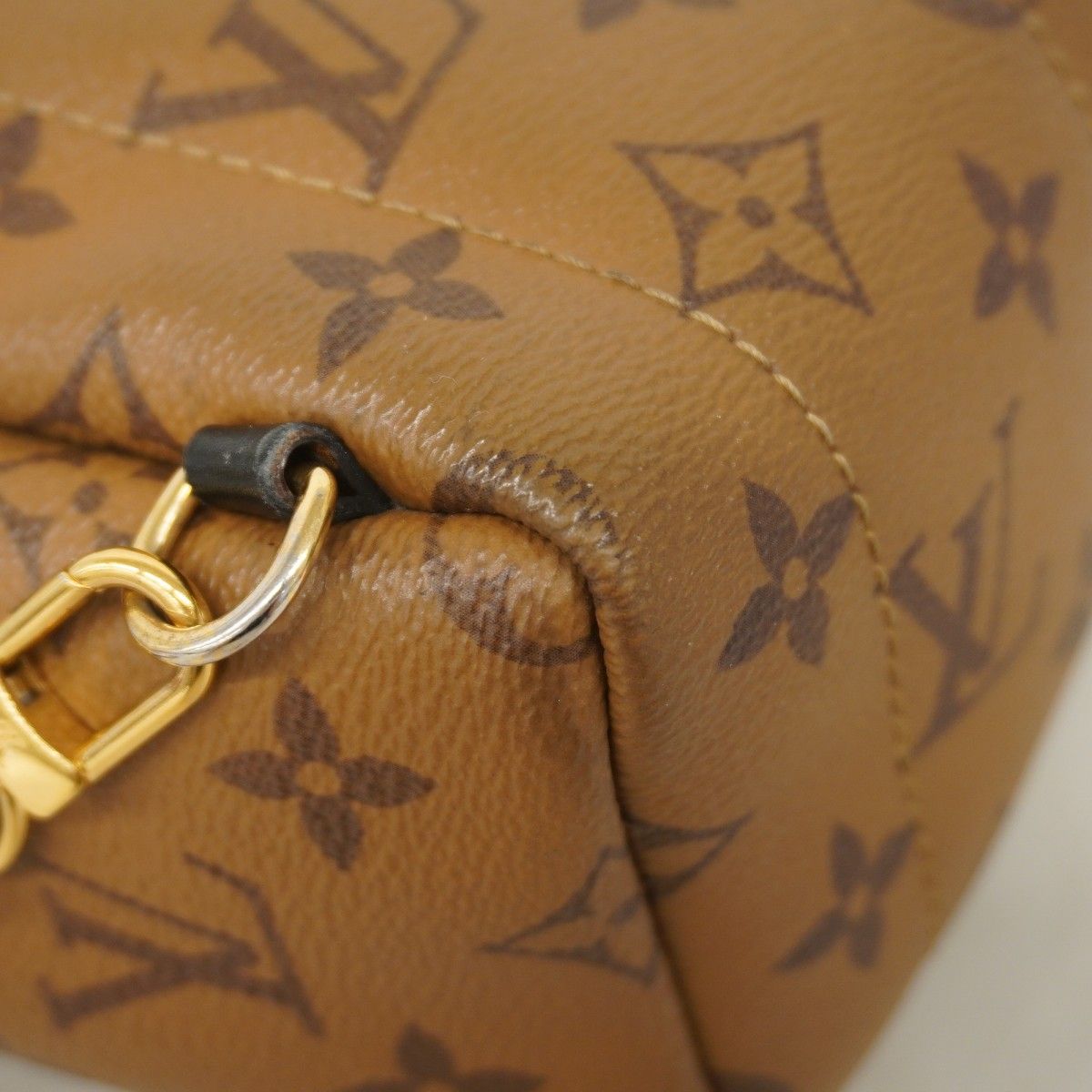 Louis Vuitton Backpack Monogram Reverse Palm Springs Mini Brown — view 8