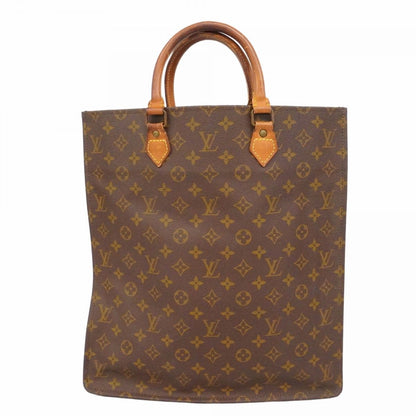 Louis Vuitton Tote Monogram Sac Plat Brown