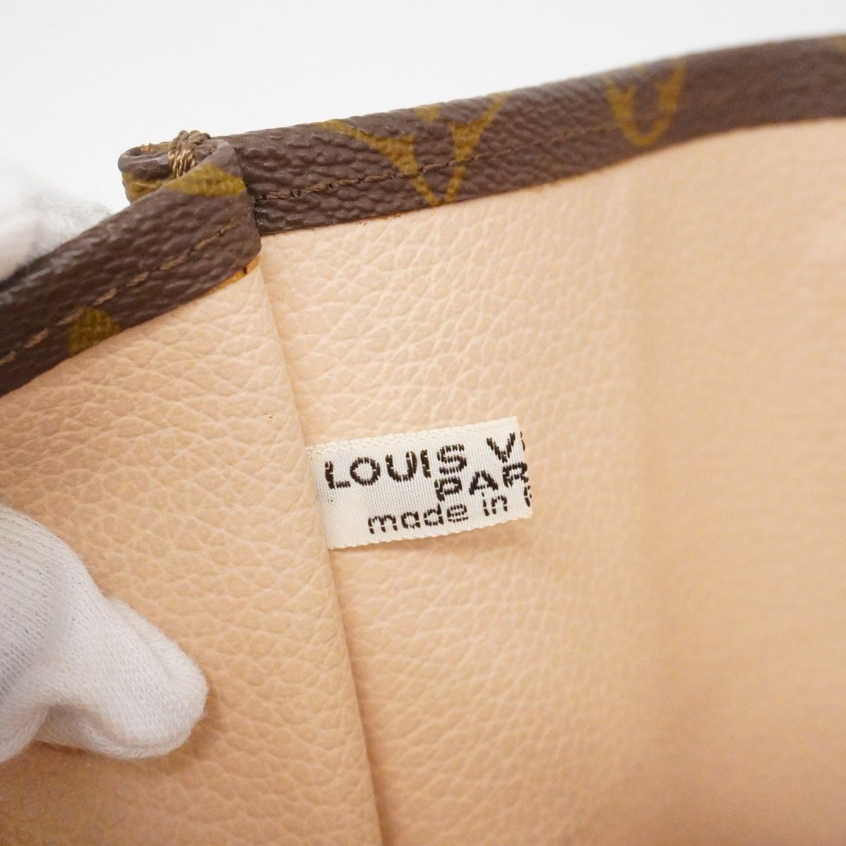 Louis Vuitton Tote Monogram Sac Plat Brown — view 5