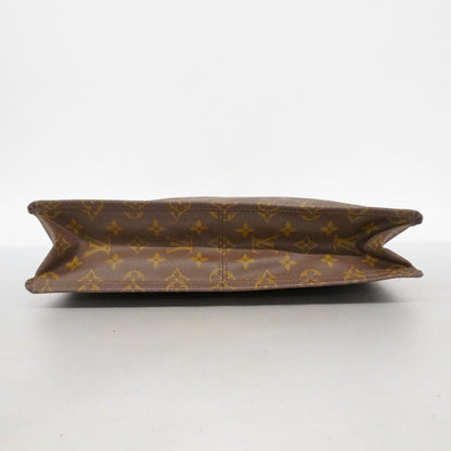 Louis Vuitton Tote Monogram Sac Plat Brown — view 3