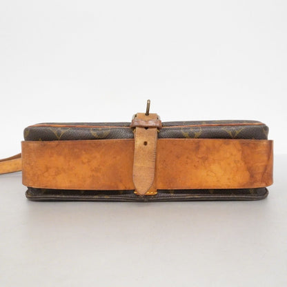 Louis Vuitton Shoulder Bag Monogram Cartouchiere GM Brown — view 3