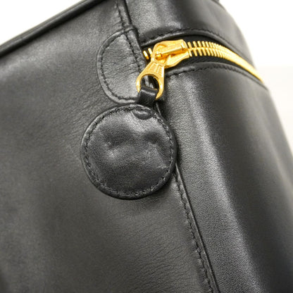 Chanel Vanity Bag Bicolor Lambskin Black Gold — view 7