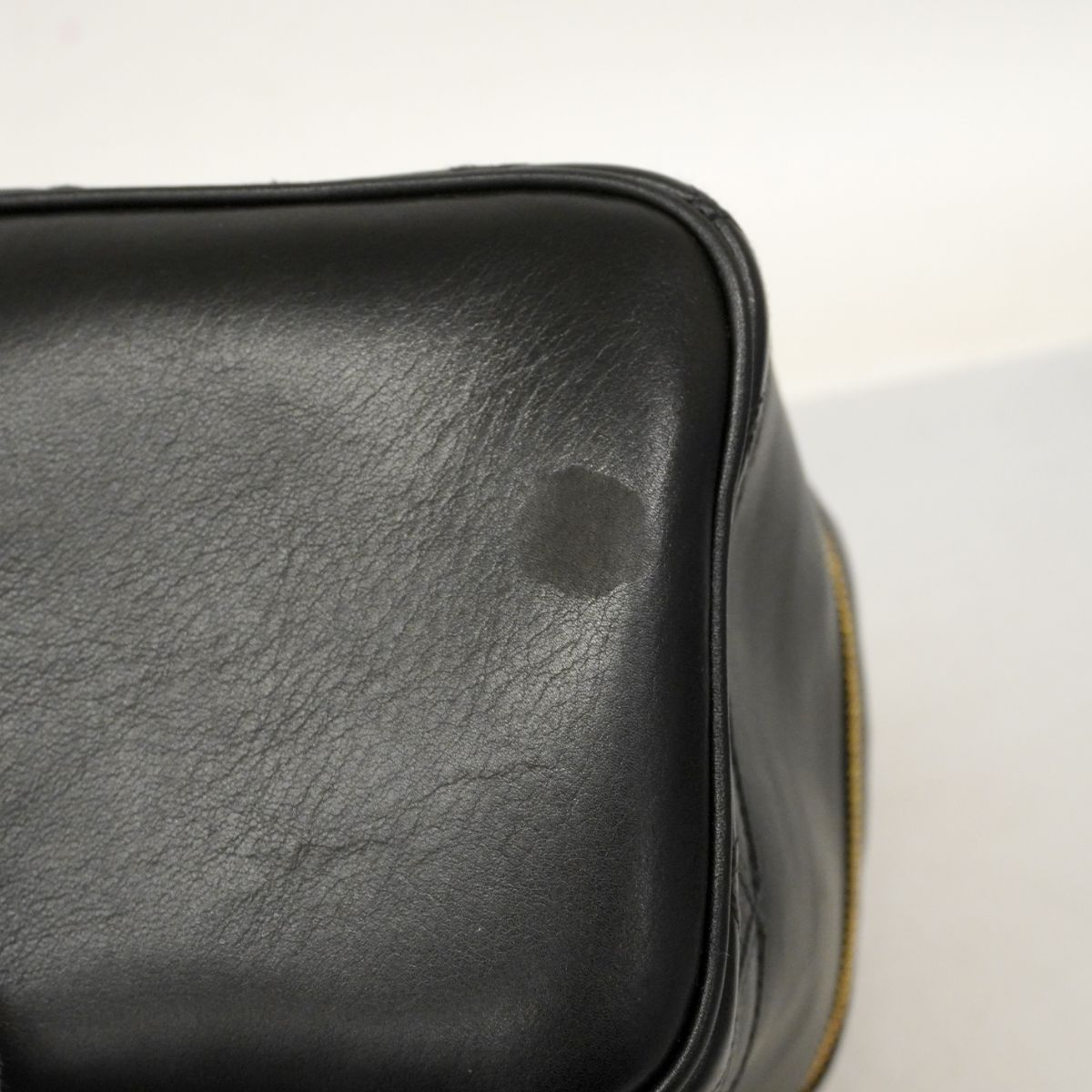 Chanel Vanity Bag Bicolor Lambskin Black Gold — view 6