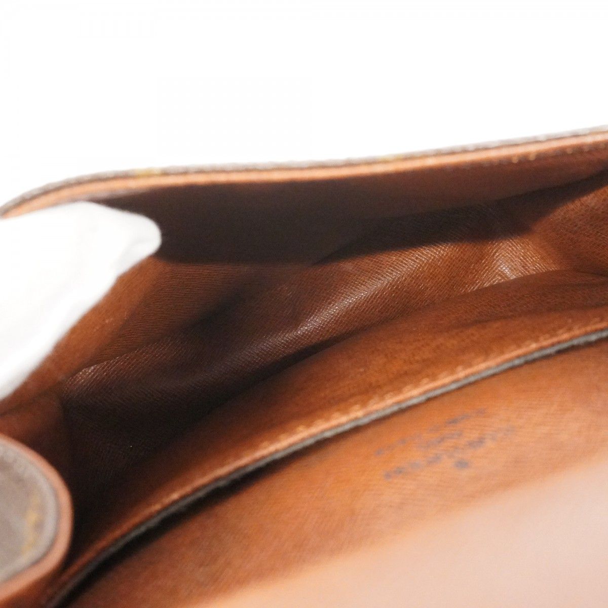 Louis Vuitton Shoulder Bag Monogram Mini Saint Cloud Brown — view 4