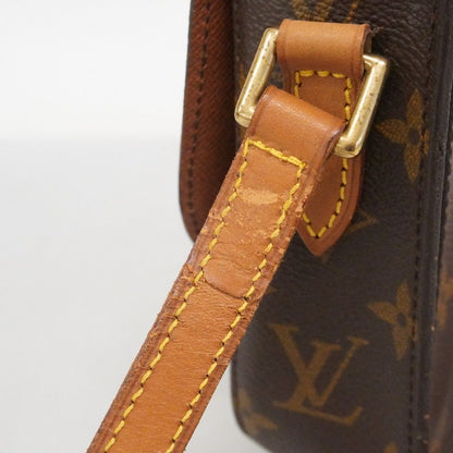 Louis Vuitton Shoulder Bag Monogram Mini Saint Cloud Brown — view 8