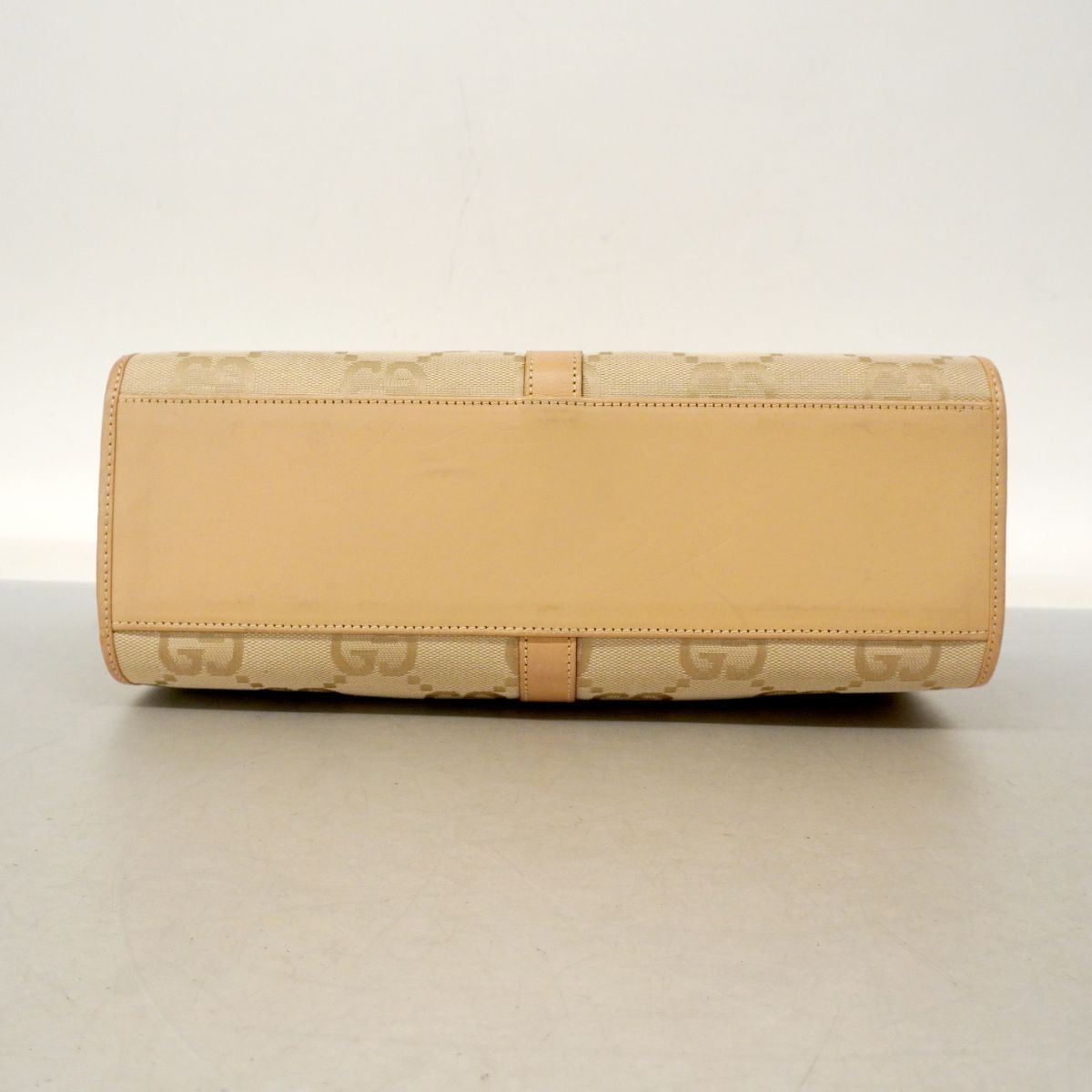 Gucci Handbag Jackie Jumbo GG 002 Canvas Beige Silver — view 3