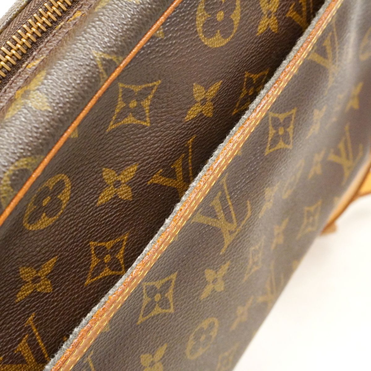 Louis Vuitton Shoulder Bag Monogram Trocadero 30 Brown — view 8