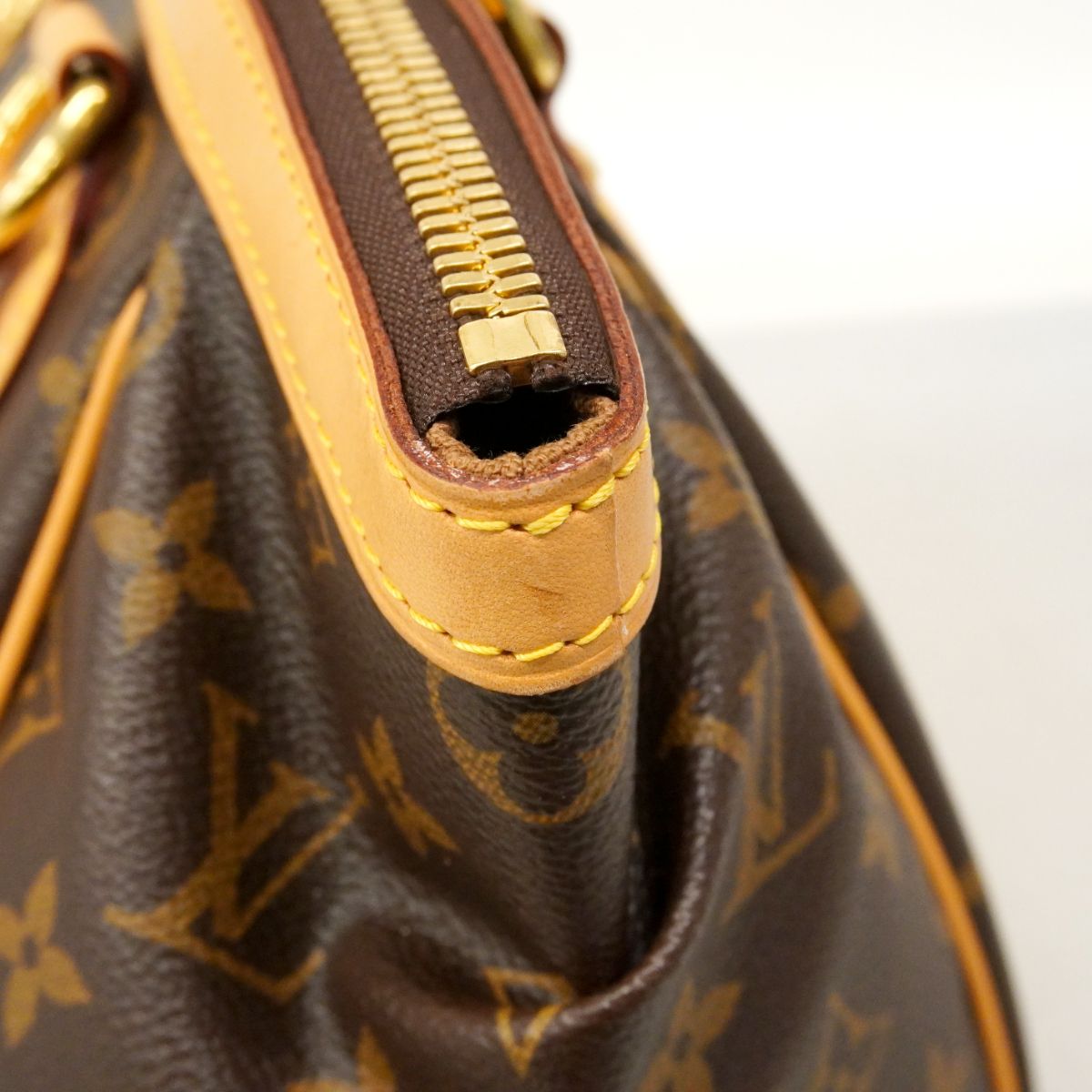 Louis Vuitton Handbag Monogram Tivoli PM Brown — view 6
