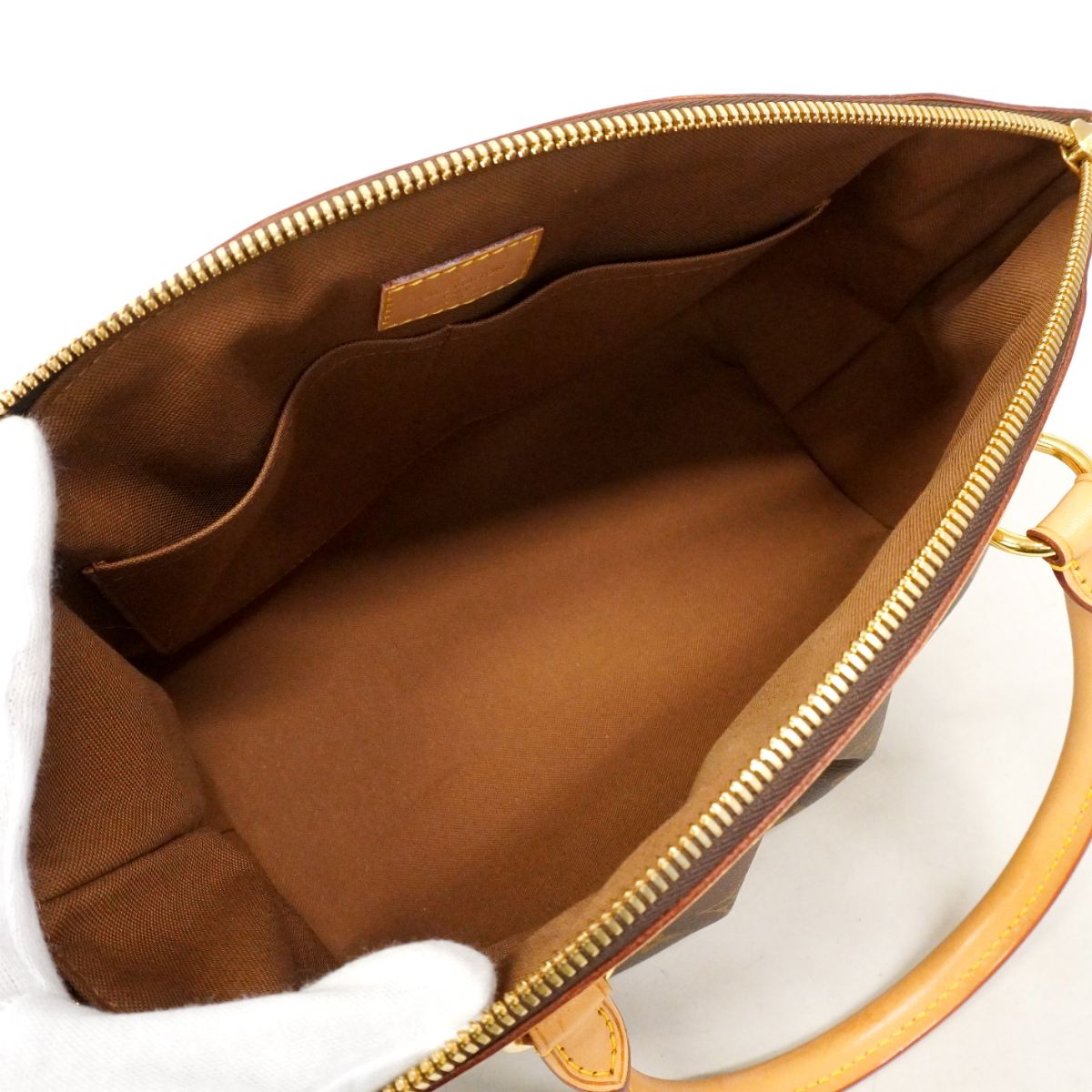 Louis Vuitton Handbag Monogram Tivoli PM Brown — view 4