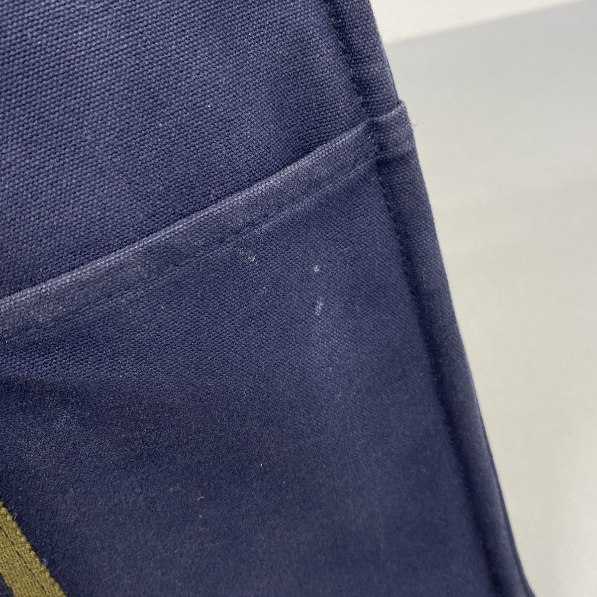 Hermes Tote Fourre Tout MM Canvas Navy Silver — view 8