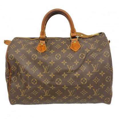 Louis Vuitton Handbag Monogram Speedy 35 Brown
