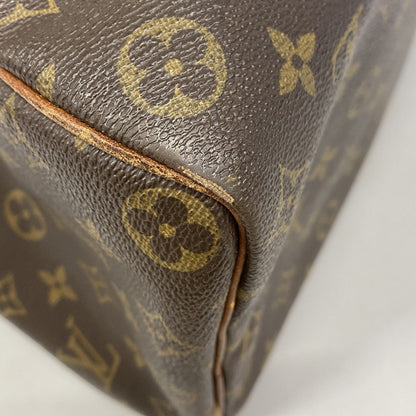 Louis Vuitton Handbag Monogram Speedy 35 Brown — view 8